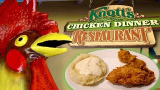 Lunch at Mrs Knotts Chicken Dinner and Park Updates [upl. by Nowahs]