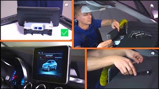 Removing the MercedesBenz Radio Display  A Comprehensive Guide W205 W253 [upl. by Lilian]