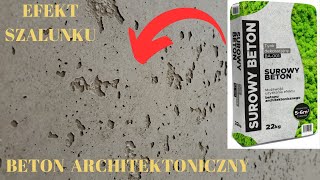 Jak uzyskać efekt szalunków z betonu architektonicznego ZRÓB TO SAM [upl. by Hicks97]