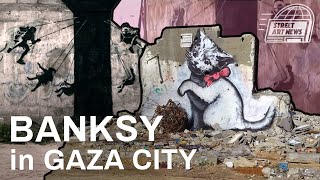 Banksy in Gaza City Palestine [upl. by Kussell]