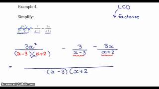 Grade 10 Algebraic fractions  addition and subtraction 2mp4 [upl. by Names582]