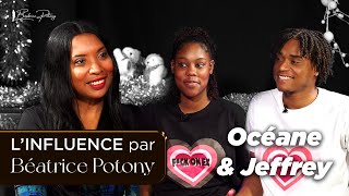 INFLUENCE PAR BEATRICE POTONY  INVITE OCEANE amp JEFFREY [upl. by Ihdin]