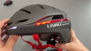 Livall evo21 bike helmet with lights and bluetooth [upl. by Wini]