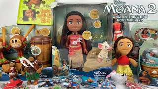 10 Mins 11 Disney Moana Collection Toys Unboxing Review ASMR [upl. by Braden]