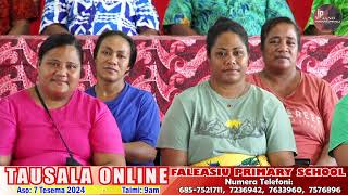 Faalauiloa Faleasiu Primary School  Tausala Online 7122024 [upl. by Consuelo]