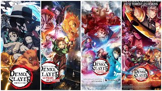 Demon Slayer ALL OPENINGS FULL 1  5 Season 1 2  3 and 4  Kimetsu no Yaiba [upl. by Reine]