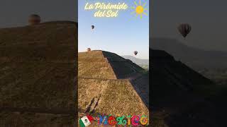 🇲🇽👑 La Pirámide del Sol Una Obra Maestra Desde Las Alturas 👑🇲🇽 teotihuacan méxico mexicolindo [upl. by Loma]