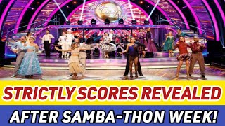 Strictly Come Dancing 2024 All the Scores from SambaThon Week Revealed [upl. by Sivat]