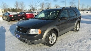 2007 Ford Freestyle SEL FWD Start up Walkaround and Vehicle Tour [upl. by Shaughn642]