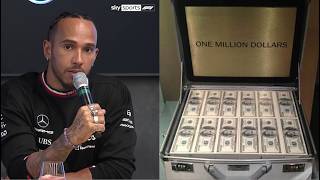 Lewis Hamilton 1m reward draws whistleblower and causes Toto Wolff to scramble to cover up sabotage [upl. by Cheyne]