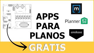 🔥APPS gratis para hacer planos en el celular fáciles y con opciones increíbles 🔥 [upl. by Nnazus930]