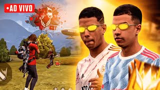 GÊMEOS FF AO VIVO 💛 DANDO 30 BOYAAH NA RANQUEADA 💛 FREE FIRE MOBILE 💛 [upl. by Llehcor15]