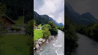 സ്വിറ്റ്സർലൻഡ് സാനെൻ പാലം  Switzerland Saanen Bridge nature shorts viralvideo youtubeshorts [upl. by Kilam]