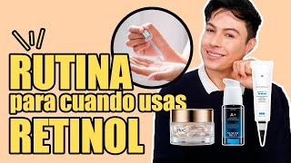 Rutina De Skincare Para Cuando Usas Retinol [upl. by Esbenshade286]