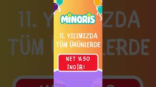 Minoris te 11Yıl İndirimi Başlıyor  Stoklarla Sınırlı NET 50 İndirim Başladır  Hemen Sipariş Ver [upl. by Enilesor]