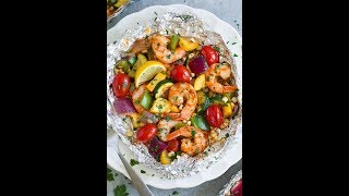 22 Easy Shrimp Foil Packet Recipes  How to Cook Shrimp in Foil [upl. by Tekcirk]