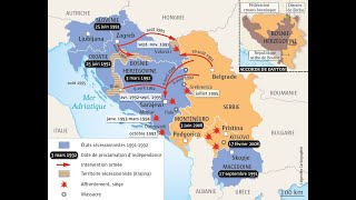 PARLONS HISTOIRE N°11  La guerre de dissolution de la Yougoslavie 19912001 [upl. by Ardnuek]