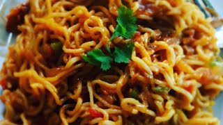 Special Maggi recipe schezwan maggi  home specials [upl. by Haggai]