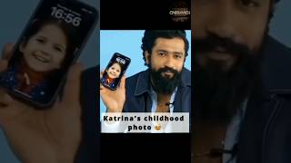 Vicky Kaushal uses Katrina Kaifs childhood photo as mobile wallpaper [upl. by Navada]