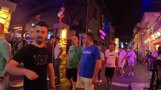 Marmaris Bar Street Walkthrough 16July2023 [upl. by Volding]