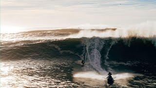 Hossegor Surf 2024 the first winter swell  jetski surfing [upl. by Carlynn]