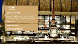 BEETHOVEN at the Gewandhaus in Leipzig  live on MEZZO and MEZZO LIVE HD on 13 January [upl. by Darryl]