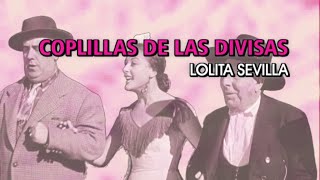 Lolita Sevilla  Coplillas de las divisas Americanos Karaoke [upl. by Yenettirb]