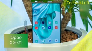 😍 Das rollbare Smartphone der Zukunft 😍  Oppo X 2021 Ersteindruck  TechnikLoft [upl. by Einnaf]