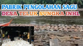 PABRIK PENGOLAHAN SAGU DI DESA TELUK SUNGKA KEC GAS INHIL RIAU fgchannel7042 [upl. by Einitsed]