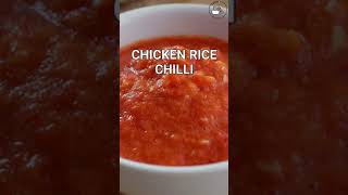 Hainanese Chicken Rice Chilli Sauce  Best Sauce Recipes Shorts [upl. by Ladnar]