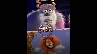 Sulley Vs AlexMadagascar 1 viral edit fypシ dreamworks pixar disney naoflopa [upl. by Ailb257]