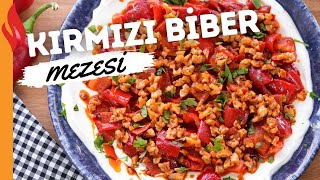 Kırmızı Biber Mezesi Tarifi  Nasıl Yapılır [upl. by Ananna]