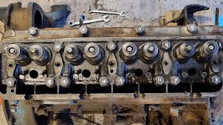 Fordson Major Cylinder Head and Head Gasket Removal [upl. by Dyche]