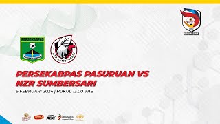 PERSEKABPAS PASURUAN VS NZR SUMBERSARI [upl. by Nofpets448]