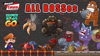 Super Bino Go  ALL BOSSes Levels 102030405060708090100110120130140 [upl. by Thoma]