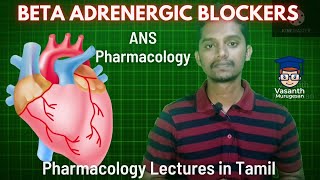 Pharmacology of Beta Adrenergic Blockers [upl. by Kubetz43]