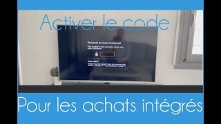 Activerdésactiver le code pour les achats sur le décodeur Orange [upl. by Yddor]