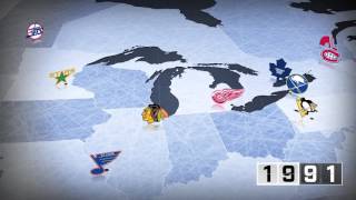 Watch the expansion of the NHL through the years [upl. by Apgar]