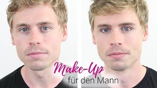 Natürliches MakeUp für den Mann 👨 [upl. by Suter]