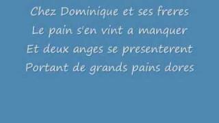 Soeur Sourire  Dominique lyrics [upl. by Sorgalim]