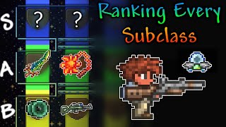 Ranking Every Terraria Subclass [upl. by Ahsiemac972]