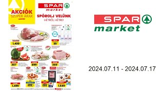 Spar akciós újság HU 20240711  20240717 [upl. by Kronick]