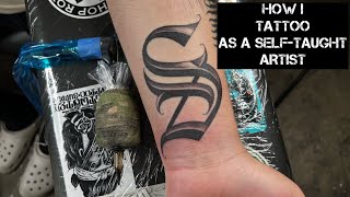 How To Tattoo TimeLapse [upl. by Derdlim]