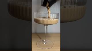 The BEST espresso martini recipe shorts espresso espressomartini martinis cocktail drinks [upl. by Reldnahc]