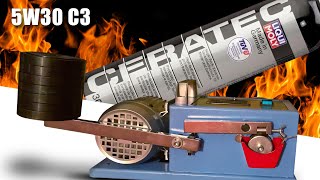 Ceratec Liqui Moly  5W30 C3 vs 5W30 C3 Test dodatku do oleju 100°C [upl. by Beasley922]