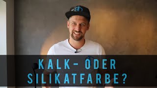 Kalk oder Silikatfarbe  Ökologische Farben  Vom Wandprofi erklärt [upl. by Banquer189]