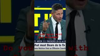 Dan Orlovsky is heated after Chicago Bears bench Caleb Williams shorts NFL football [upl. by Burkle]