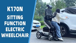 K170N Sitting Function Electric Wheelchair [upl. by Abbye]