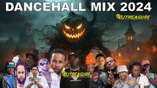 DANCEHALL MIX 2024  VYBZ KARTEL MASICKA VALIANT  DJ TREASURE [upl. by Nykal709]