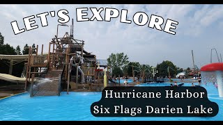 Unleashing the Fun Full Park Walkthrough of Six Flags Hurricane Harbor at Darien Lake [upl. by Horne]